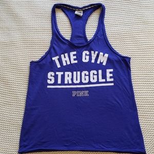 VS Pink Racerback Tank